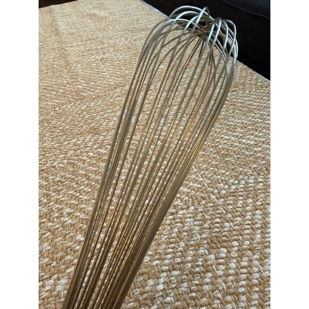 Large metal whisk